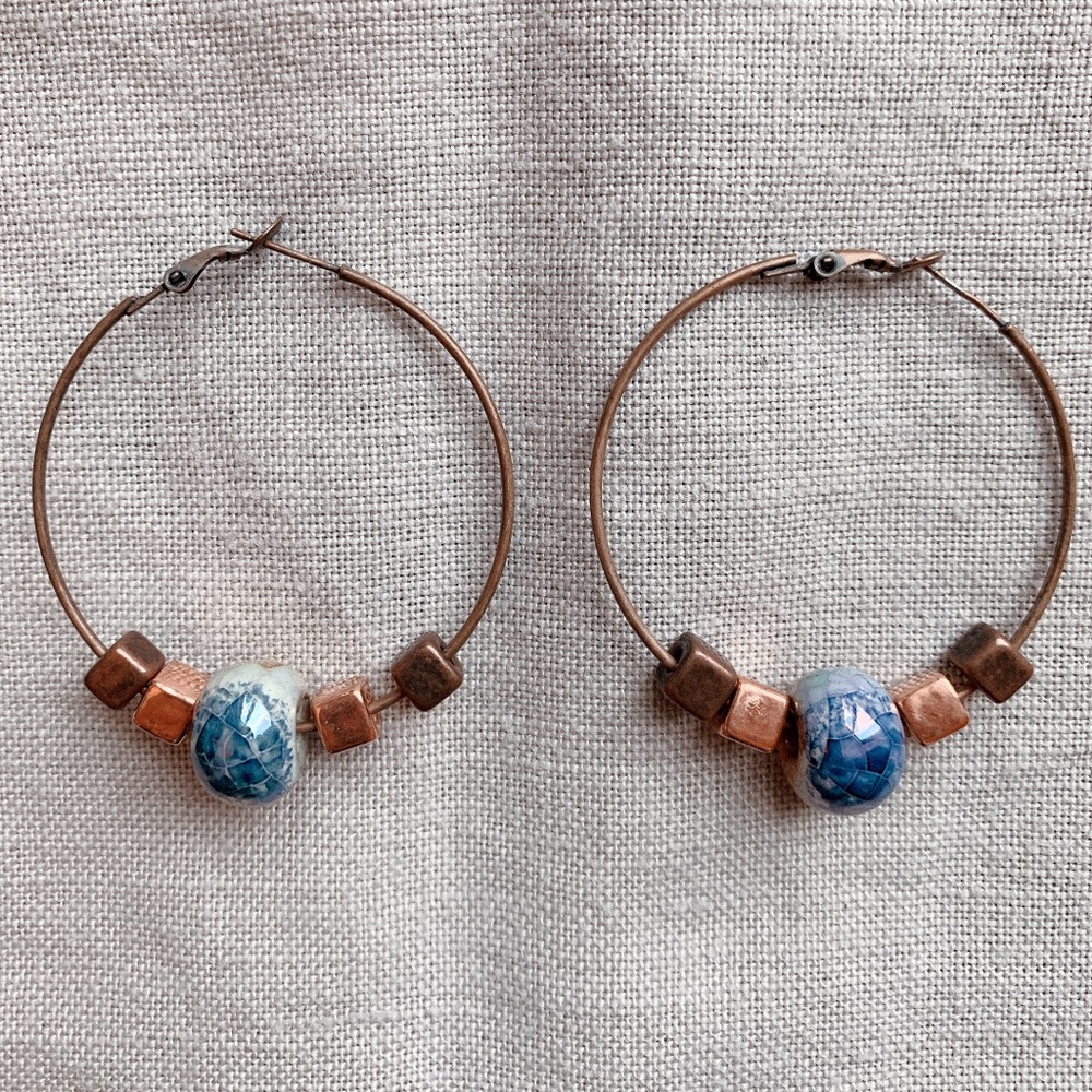 Diana Kauffman Hoop Earrings